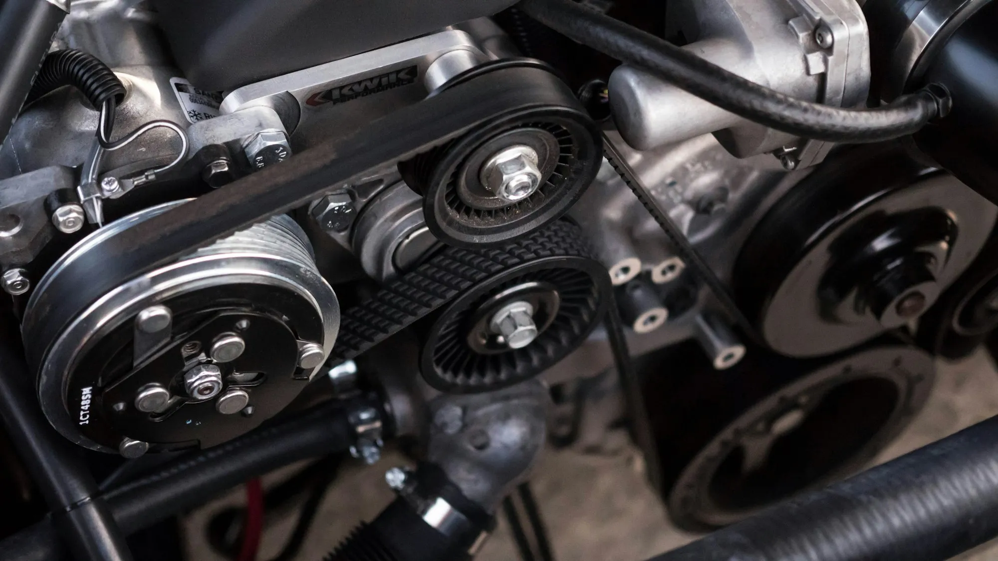 Le cinghie di distribuzione di un motore